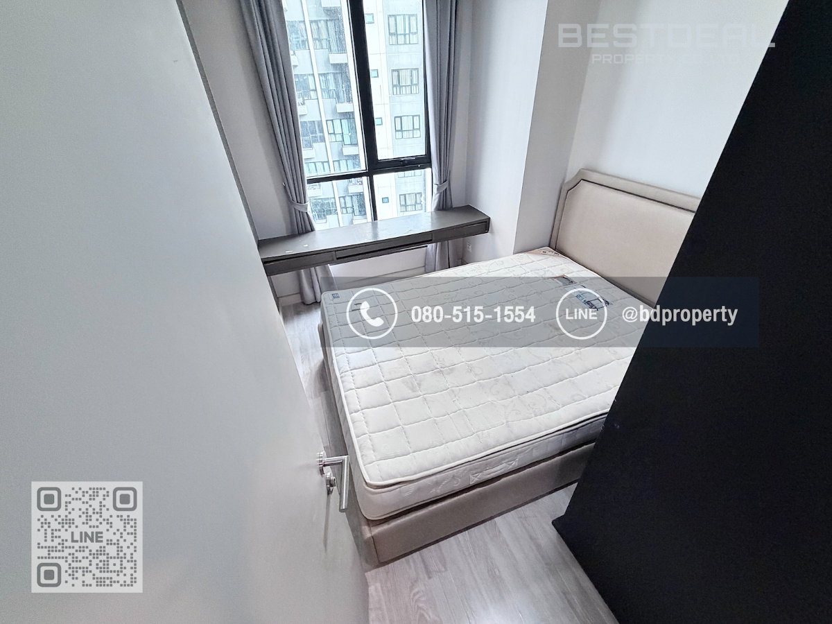รูป Bestdeal ให้เช่า ขนาด 2 ห้องนอน 55 sqm.เฟอร์นิเจอร์และเครื่องใช้ไฟฟ้าครบพร้อมเข้าอยู่ 24,000 บาท/เดือน “IDEO MOBI RAMA 9” ใกล้MRTและเซ็นทรัลพระราม 9 - รูปที่ 5/17