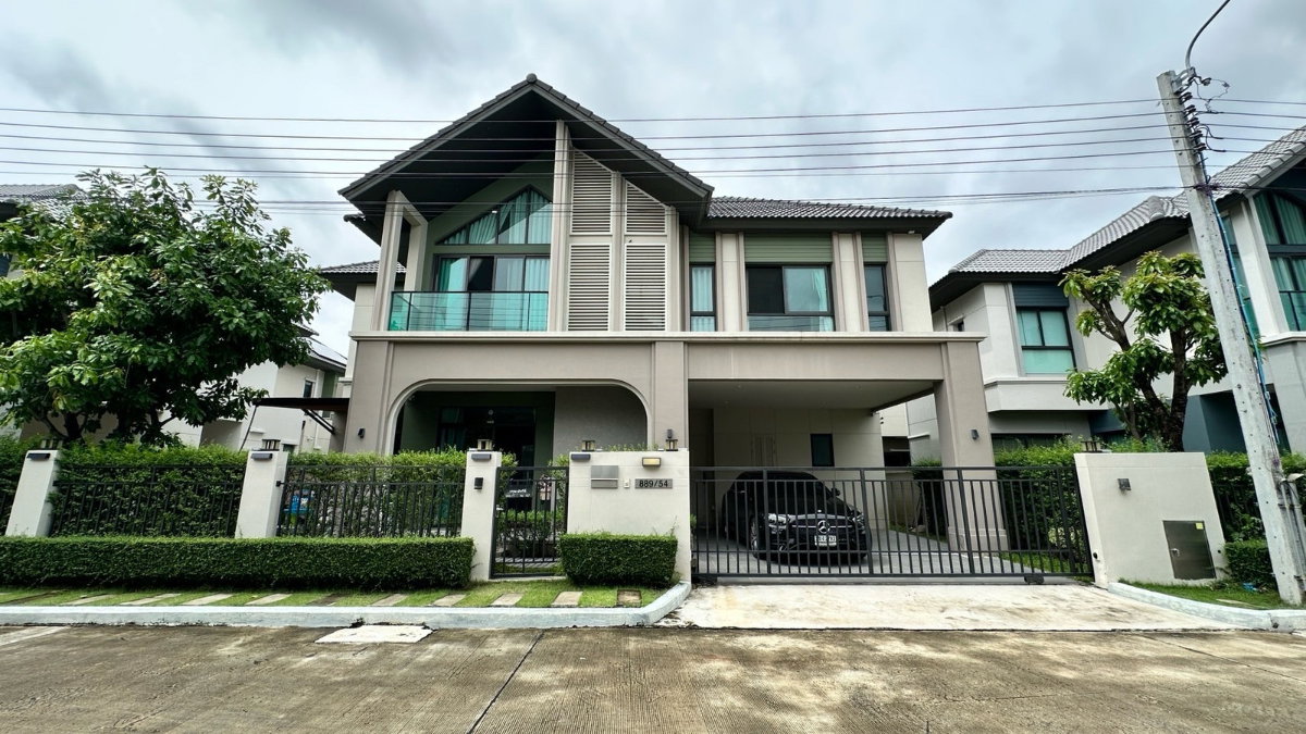 รูป 🏡✨ ขายบ้านเดี่ยว Bangkok Boulevard Westgate | แบบบ้าน Monaco พร้อมอยู่ - รูปที่ 1/13