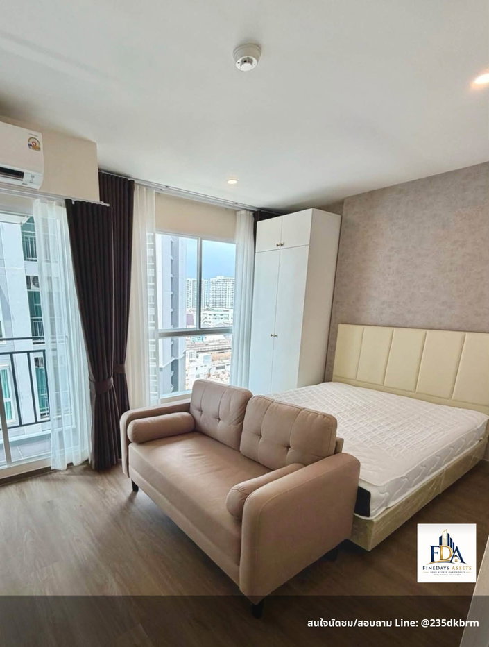 รูป FD-084828🏙️ ให้เช่า | Place 168 ปิ่นเกล้า  ✨ 1 ห้องนอน | 25.8 ตร.ม. | ชั้น 11 อาคาร C 💰 13,000 บาท/เดือน 🛏️ 1 ห้องนอน | 1 ห้องน้ำ - รูปที่ 1/5