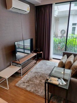 For Rent : FYNN Aree Condo near BTS Aree *Nice Room Corner Room* at Line : @homefinder