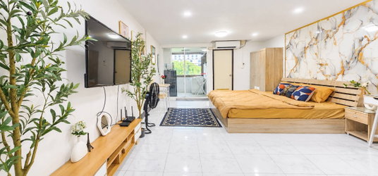 รูปภาพ Srithana Condo 2 (Nimman area) Fully Equipped with Electrical Appliances and ready move-in. (Call/Line: 088-5986998)