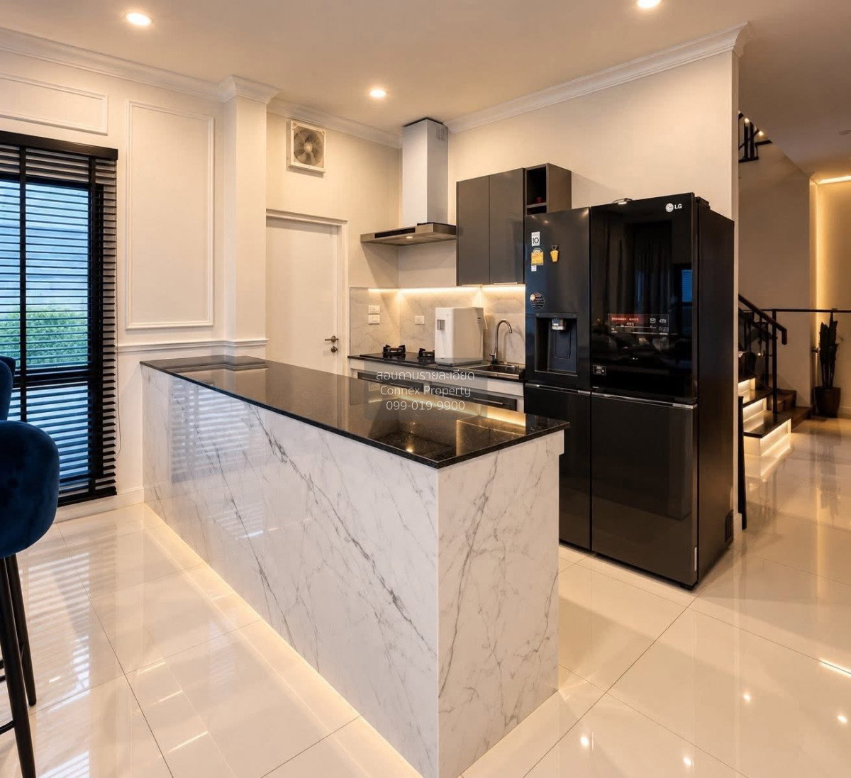 4-bed house for rent, 337 sqm, 52.6 sq wah, The City Ekamai-Ladprao