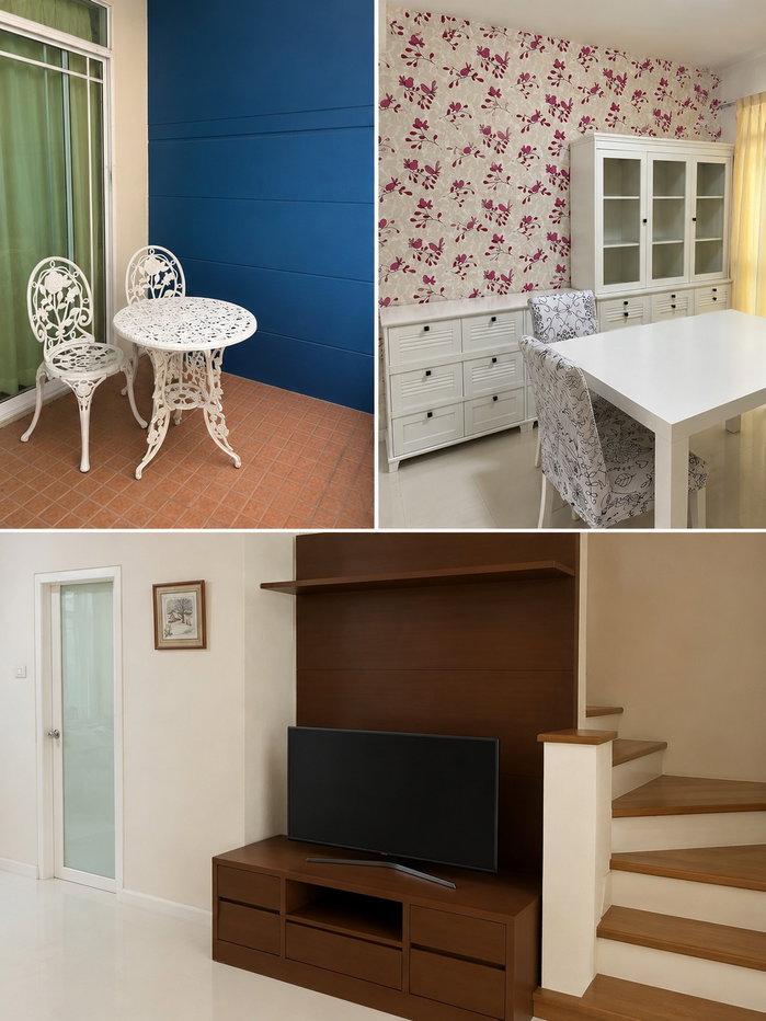 รูป ขายทาวน์โฮม 3 ชั้น หมู่บ้านเดอะเทอเรส ติวานนท์–งามวงศ์วาน ทำเลศักยภาพ น้ำไม่ท่วม ใกล้เซ็นทรัล Northville - รูปที่ 4/15