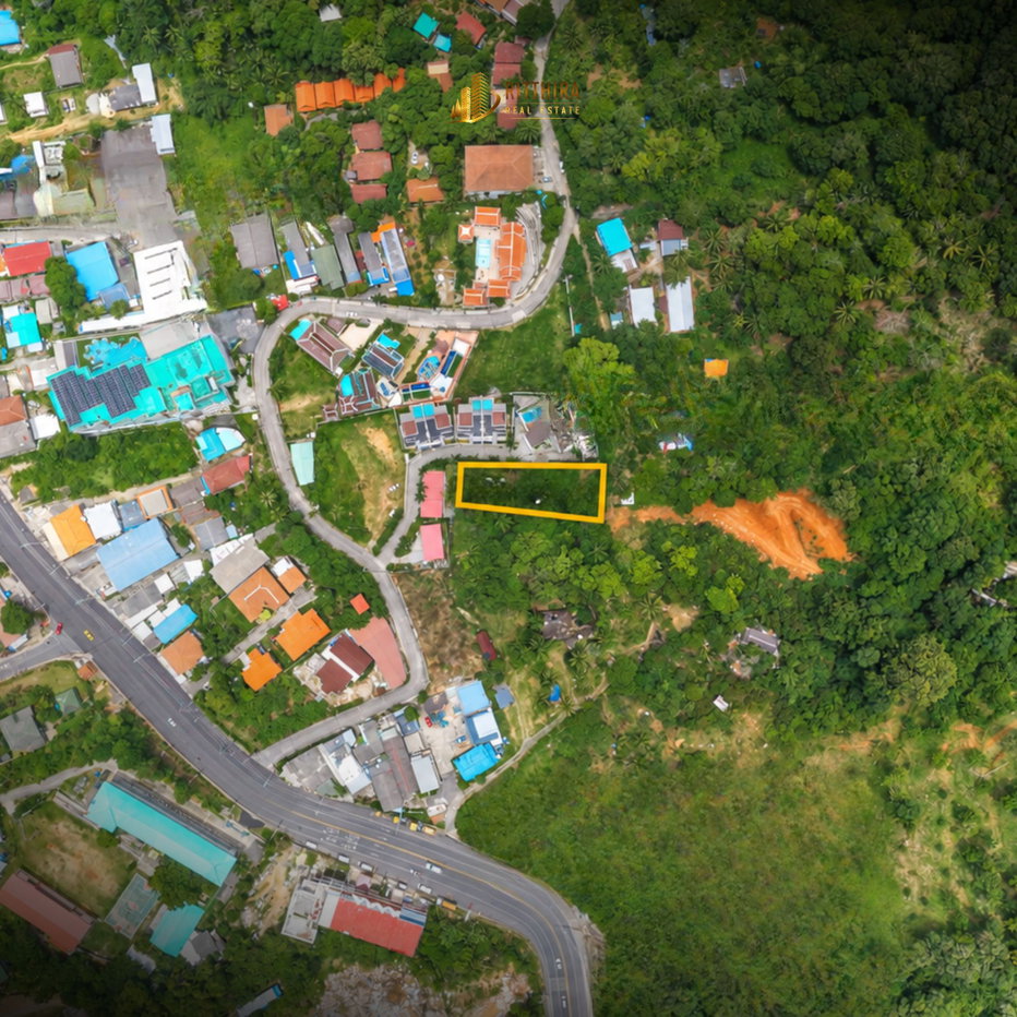 รูป ขายที่ดินภูเก็ตบนเนินกะรน 920 ตร.ม. วิวทะเล เหมาะสร้าง Luxury Pool Villa ภูเก็ต - รูปที่ 9/10
