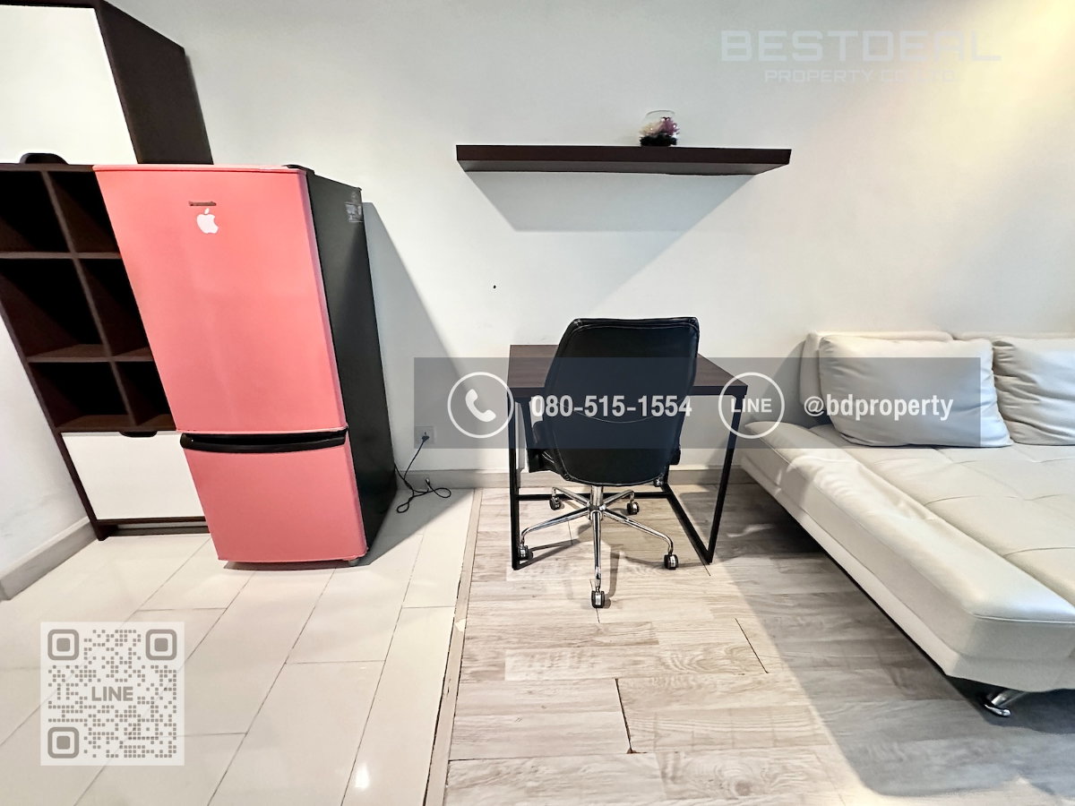 รูป Bestdeal ให้เช่า 1 ห้องนอน 31ตรม.ราคา 14,500/เดือนเท่านั้น เฟอร์นิเจอร์และเครื่องใช้ไฟฟ้าครบ“IDEO MOBI RAMA 9” ใกล้MRT และ เซ็นทรัลพระราม 9 - รูปที่ 7/10