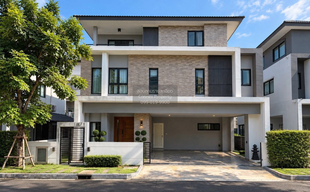 ให้เช่าบ้านเดี่ยว 4 ห้องนอน 337 ตร.ม. 52.6 ตร.ว. เดอะ ซิตี้ เอกมัย-ลาดพร้าว