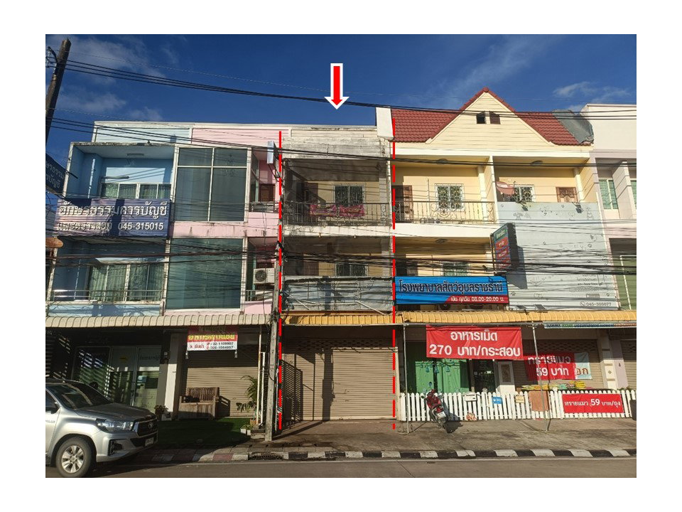 รูป ที่ดินพร้อมสิ่งปลูกสร้าง 28.5 ตร.วา เมืองอุบลราชธานี อุบลราชธานี 4.2M - รูปที่ 1/10