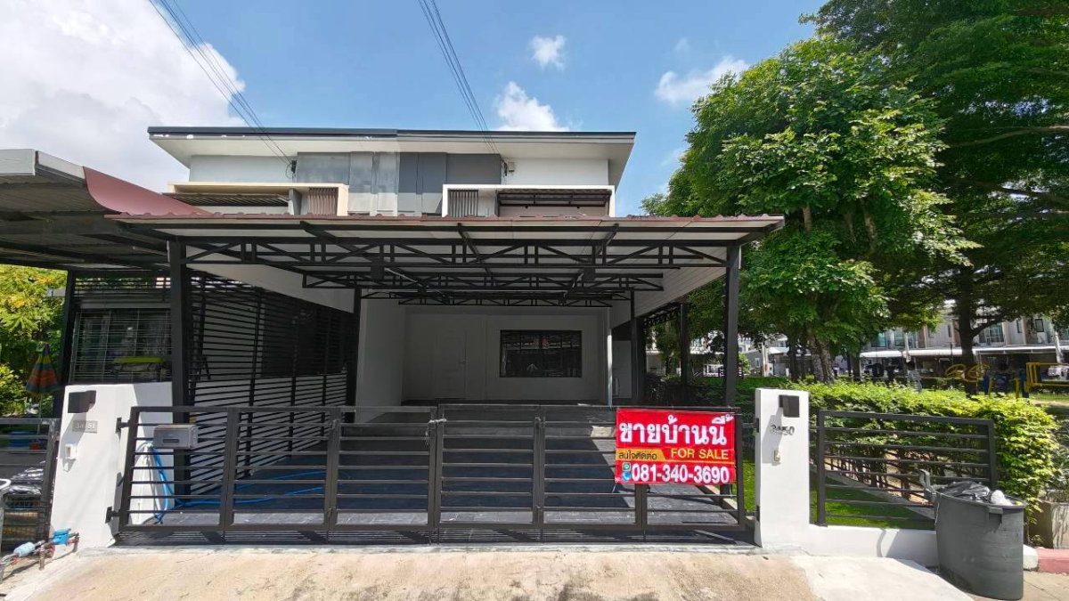 picture Rare Garden-Side Corner Unit! Semi-Detached Feel, Parking for 3 Cars | The Connect 25 Pracha Uthit 27 - 27/38