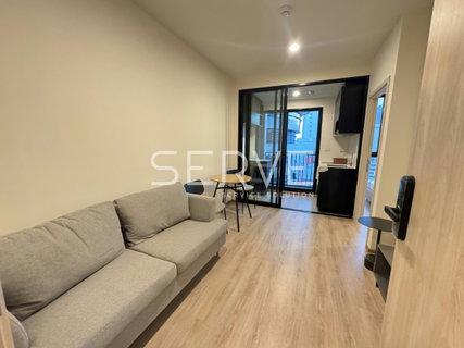 รูปภาพ 1 Bed Large Room City view Fully furnished Good Location New Condo Close To MRT Phra Ram 9 220 m. @ NUE District R9