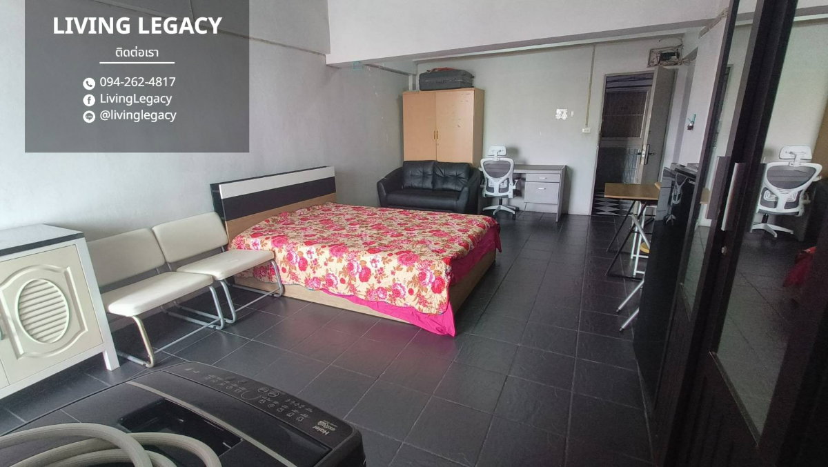รูป TMFH7J เช่าด่วน คอนโด ABAC Condo Town 30 ตร.ม. | ชั้น 4 | 1 ห้องนอน | 1 ห้องน้ำ 5,000 บาท/เดือน line id : @livinglegacy - รูปที่ 2/6