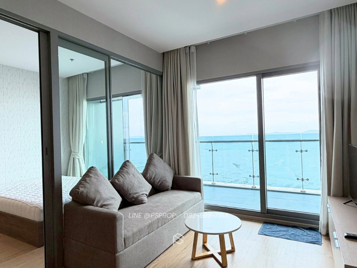 รูป คอนโดเช่าบางพระ ใกล้ตลาดหนองมนติดถนนสุขุมวิท The Symphony Condo✅ พร้อมเข้าอยู่ #CR0594 - รูปที่ 7/15