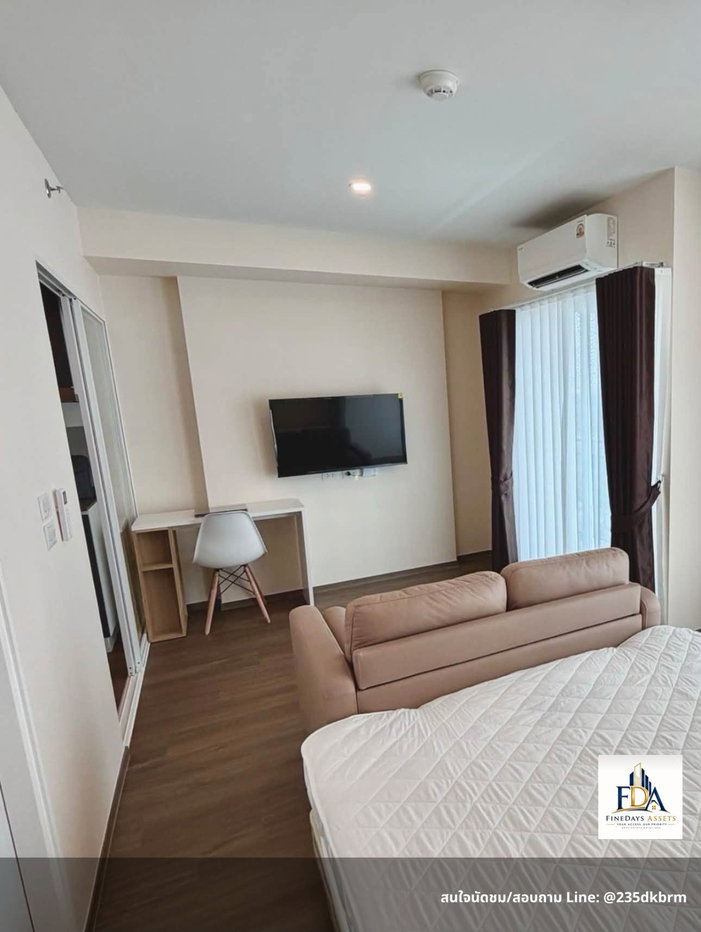 รูป FD-084828🏙️ ให้เช่า | Place 168 ปิ่นเกล้า  ✨ 1 ห้องนอน | 25.8 ตร.ม. | ชั้น 11 อาคาร C 💰 13,000 บาท/เดือน 🛏️ 1 ห้องนอน | 1 ห้องน้ำ - รูปที่ 4/5
