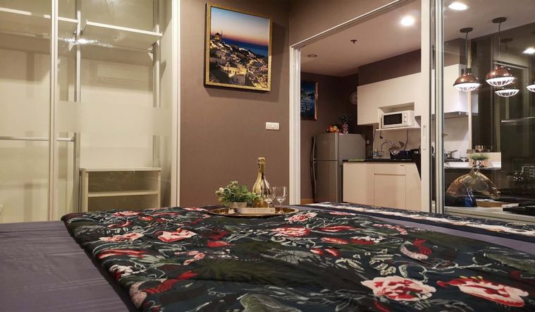 1-bed condo for rent, 30 sqm, The Parkland Ratchada - Wongsawang