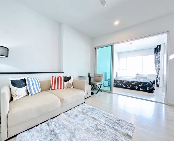 รูป ให้เช่า Life ratchadapisek Condo 16,000 ขนาด 40 ตรม ห้องกว้างมาก ใกล้ mrt ห้วยขวาง - รูปที่ 4/12