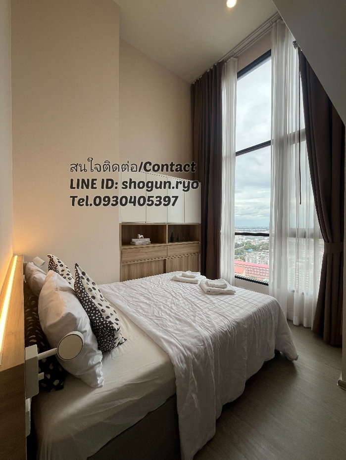 รูป ให้เช่า Duplex 45 ตรม. 2 นอน สุดหรู Origin รามคำแหง103 free WiFi - รูปที่ 4/23