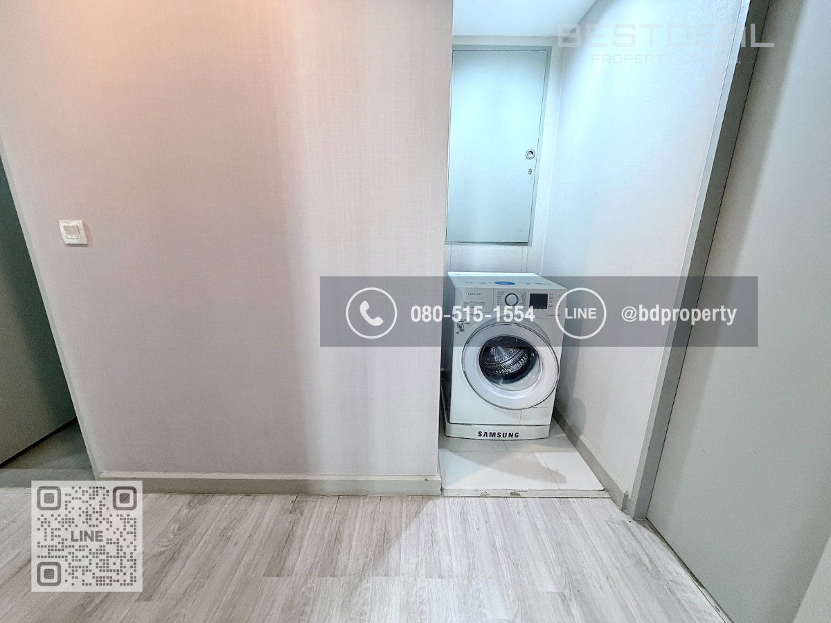 รูป Bestdeal ให้เช่า ขนาด 2 ห้องนอน 55 sqm.เฟอร์นิเจอร์และเครื่องใช้ไฟฟ้าครบพร้อมเข้าอยู่ 24,000 บาท/เดือน “IDEO MOBI RAMA 9” ใกล้MRTและเซ็นทรัลพระราม 9 - รูปที่ 12/17