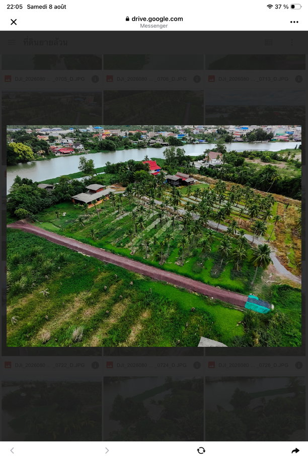รูป ขายที่ดินริมแม่น้ำท่าจีนรร.นายร้อยตํารวจสามพราน - รูปที่ 2/7