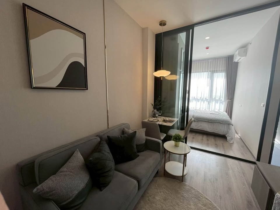 รูป ให้เช่าคอนโด KnightsBridge Prime Onnut - 1 ห้องนอน 1 ห้องน้ำ - 27 ตร.ม. - เช่า 19,000 บาท/เดือน [BWr2610004]	 - รูปที่ 2/5