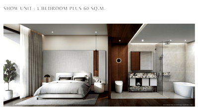 ขายคอนโด : ขายดาวน์ 1ห้องนอนใหญ่ 60 ตรม. วิวเช้า Romm Convent by Nexspace Realty 