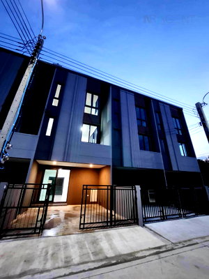 Townhouses for sale Bangkok : 📌 For Sell Town house BAAN KLANG MUANG SUKSAWAT-RAMA 3 3-story 3 bedroom 3 bathroom