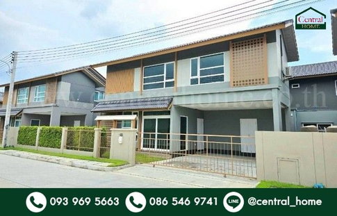 บ้านเดี่ยว อณาสิริ ติวานนท์ - ศรีสมาน บ้านสไตล์ญี่ปุ่น โซนส่วนตัว มีสวนหน้าบ้าน