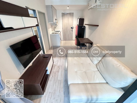  BESTDEAL FOR RENT  1 Bedroom  31 sqm. Rental Price 14,500/Month “IDEO MOBI RAMA 9” Near Phraram Kao 9 MRT Station 80 meters.