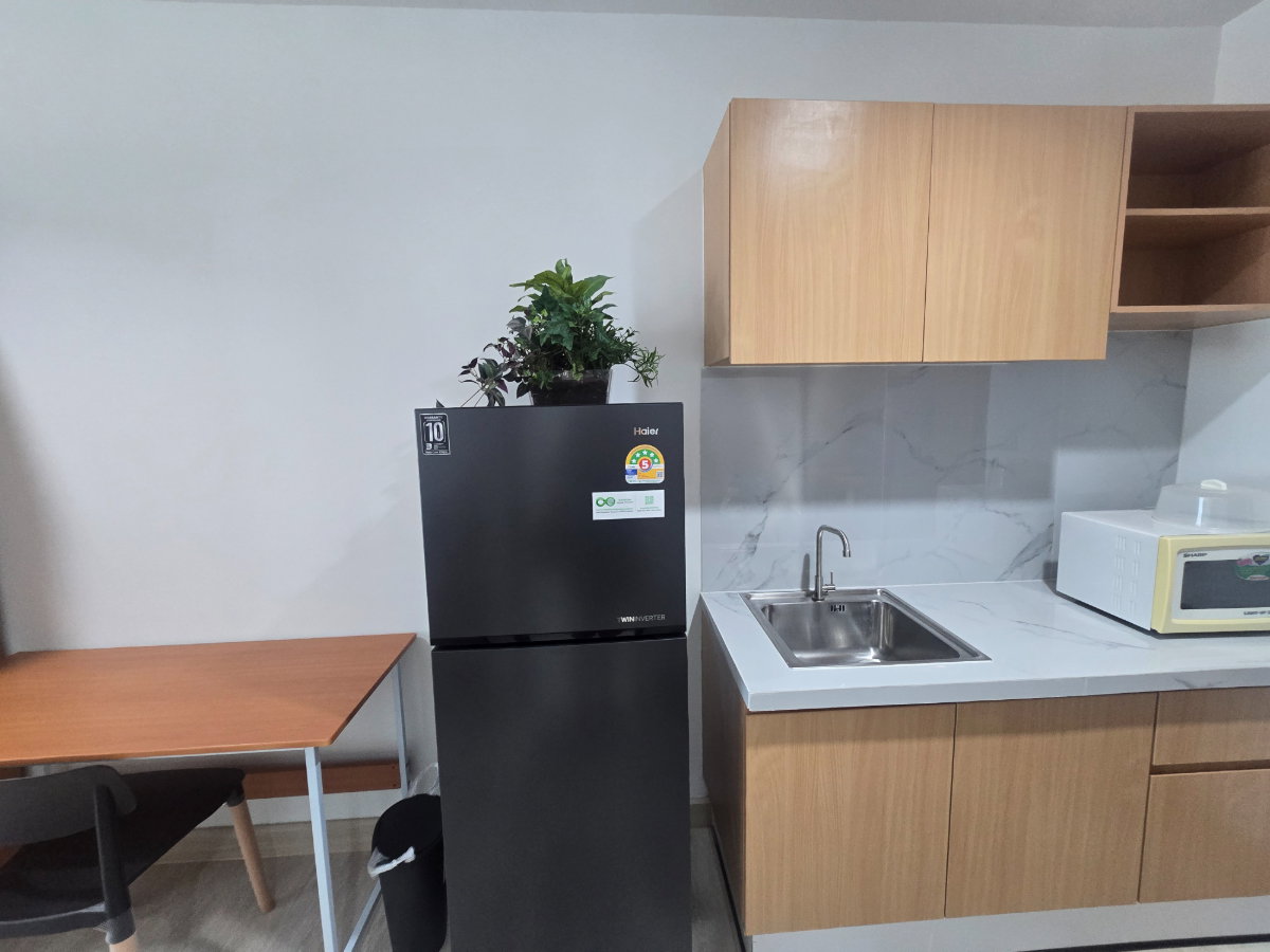 picture #NewlyRenovatedUnit ‼️ #Rama9CondoForRent 📣 #PGRama9 📣 #MRTRama9 - 3/8