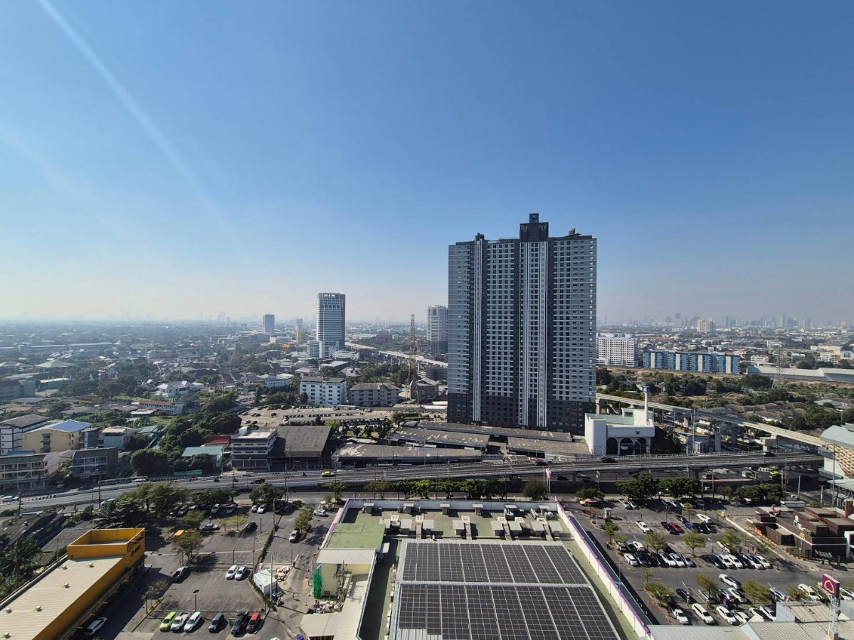 รูป ให้เช่าห้องแต่งพร้อม เฟอร์ครบ ห้องใหญ่ วิวดี ราคาถูก ใกล้ ARL และ MRT สถานีหัวหมาก - รูปที่ 11/11