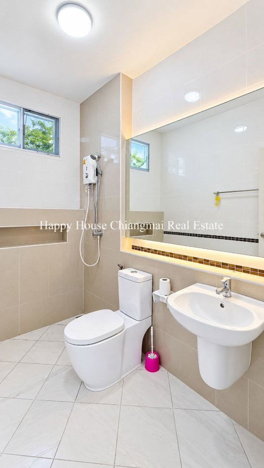 รูป ให้เช่า บ้านเดี่ยว 2 ชั้น ในหมู่บ้านดีญ่า วาเล่ย์ สารภี โทร 082-532-3935 - รูปที่ 21/23