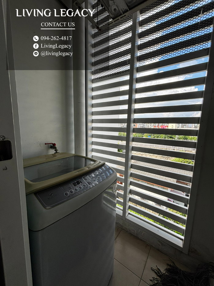 รูป SLQYWO เช่าด่วน คอนโด Bliz Condominium Rama 9 - Hua Mak 28 ตร.ม. | ชั้น 6 | 1 ห้องนอน | 1 ห้องน้ำ 8,000 บาท/เดือน line id : @livinglegacy - รูปที่ 8/23