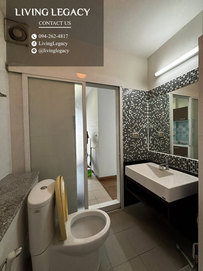 รูป SLQYWO เช่าด่วน คอนโด Bliz Condominium Rama 9 - Hua Mak 28 ตร.ม. | ชั้น 6 | 1 ห้องนอน | 1 ห้องน้ำ 8,000 บาท/เดือน line id : @livinglegacy - รูปที่ 14/23