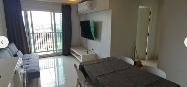 รูป มี2 นอนด้วย DOUBLELAKE CONDO PHASE 1  ดับเบิลเลคคอนโด เฟส 1  แบบ 1 ห้องนอน 1 ห้องน้ำ ห้องโถง 1  ✨ชั้น 7 ฝั่งทิศเหนือ  ✨ขนาด 34.27 ตรม. - รูปที่ 17/25