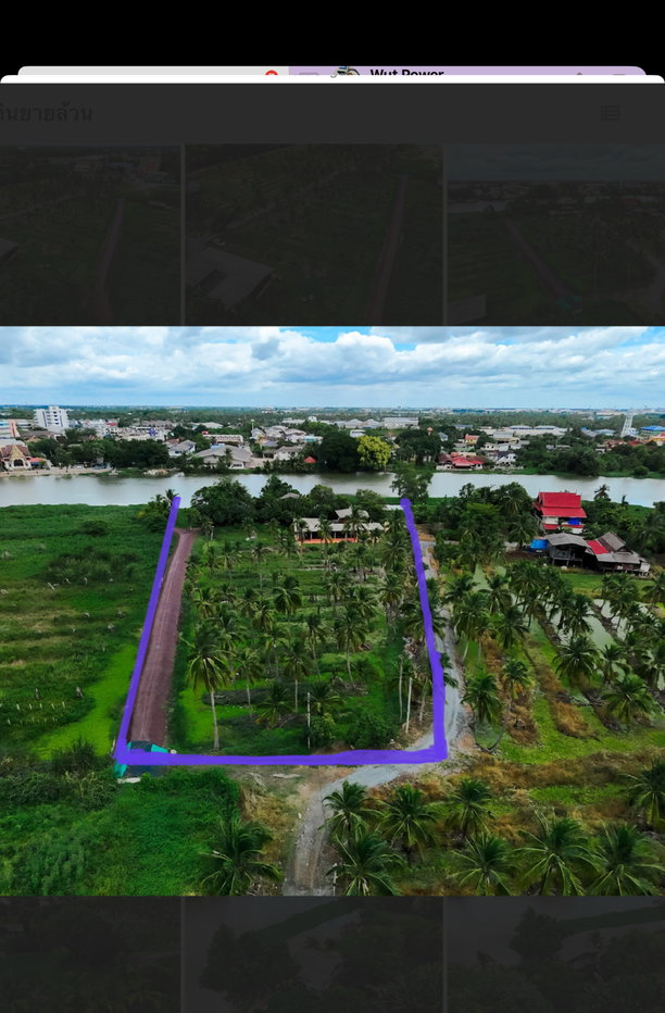 รูป ขายที่ดินริมแม่น้ำท่าจีนรร.นายร้อยตํารวจสามพราน - รูปที่ 7/7