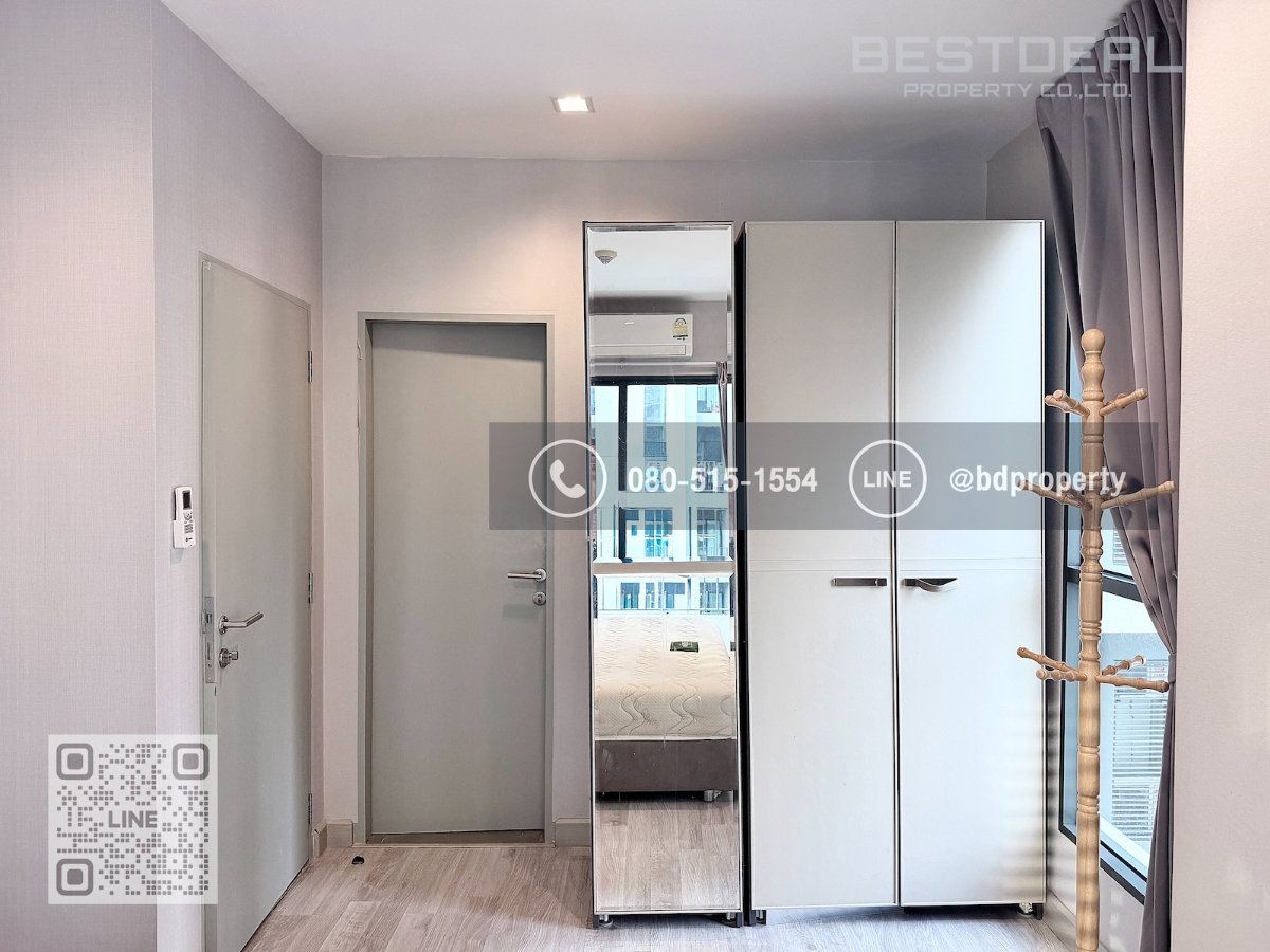 รูป Bestdeal ให้เช่า ขนาด 2 ห้องนอน 55 sqm.เฟอร์นิเจอร์และเครื่องใช้ไฟฟ้าครบพร้อมเข้าอยู่ 24,000 บาท/เดือน “IDEO MOBI RAMA 9” ใกล้MRTและเซ็นทรัลพระราม 9 - รูปที่ 8/17