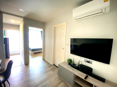 ขายคอนโด : คอนโดหน้าม.เกษตรศรีราชา 1 ห้องนอน 1 ห้องน้ำ ราคา 2.29 ล้านบาท