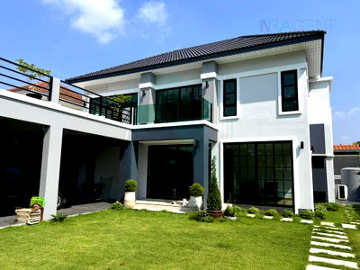 บ้านเดี่ยว นนทบุรี : 📌 ขายบ้านเดี่ยว โครงการ บ้านบุษราคัม กรีนวิลล์ 2 ชั้น 3 ห้องนอน 3 ห้องน้ำ