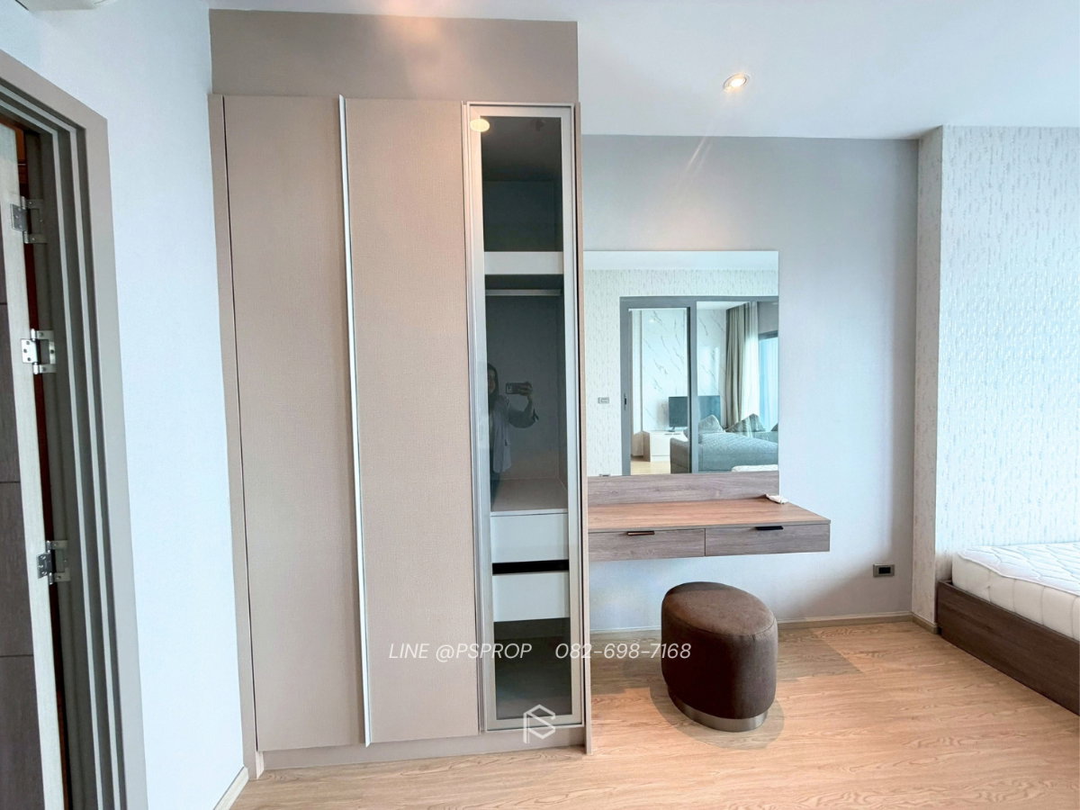 รูป คอนโดเช่าบางพระ ใกล้ตลาดหนองมนติดถนนสุขุมวิท The Symphony Condo✅ พร้อมเข้าอยู่ #CR0594 - รูปที่ 10/15