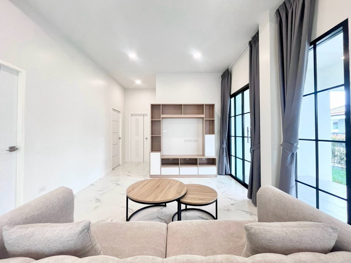 รูป 🏙️ ขายด่วน! บ้านเดี่ยวพร้อมเฟอร์นิเจอร์ 3 ห้องนอน คาริสม่าวิลล์ สันผักหวาน 📞 063-6649056 - รูปที่ 6/18