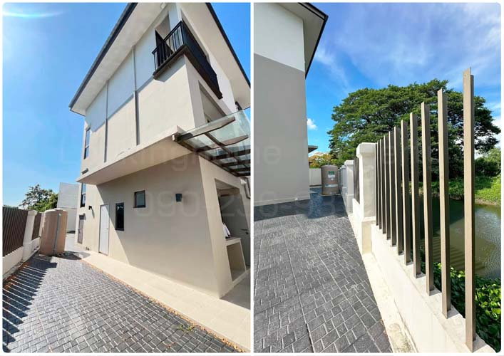 รูป H-127 : บ้าน 3 ชั้น (หลังริม) 97.1 ตร.วา AQ ARBOR สวนหลวง ร.9 - พัฒนาการ ถ.เฉลิมพระเกียรติฯ 48 ประเวศ - รูปที่ 3/10