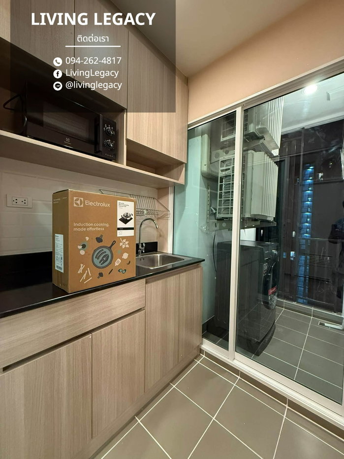 รูป TMDQQ1 เช่าด่วน คอนโด Regent Home Bangna 28 ตร.ม. | ชั้น 27 | 1 ห้องนอน | 1 ห้องน้ำ 11,000 บาท/เดือน line id : @livinglegacy - รูปที่ 9/10