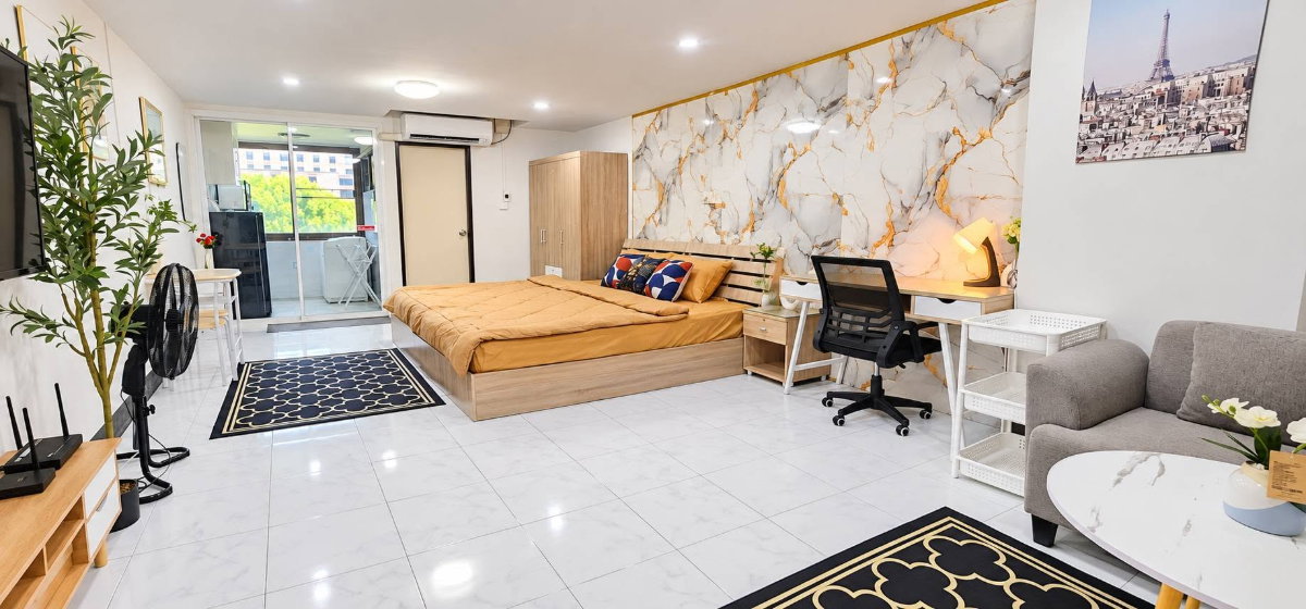 picture Srithana Condo 2 (Nimman area) Fully Equipped with Electrical Appliances and ready move-in. (Call/Line: 088-5986998) - 6/18