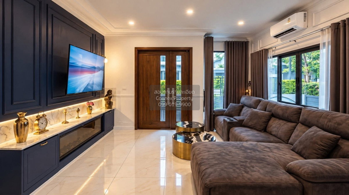 4-bed house for rent, 337 sqm, 52.6 sq wah, The City Ekamai-Ladprao