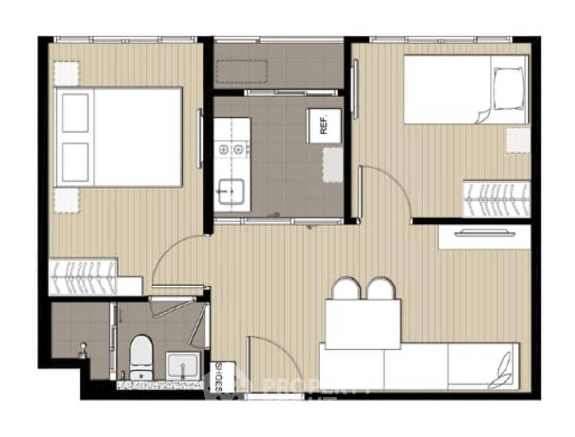picture 2-BR Condo Elio Del Mos Phaholyothin 34 Near BTS Kasetsart University (ID 2598684) - 9/9