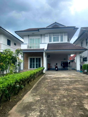 Houses for rent Boromarajonani Nursing College Chiang Mai : For Rent 👉 Furnished Two-Storey Detached House in Nong Phueng, Saraphi, Chiang Mai — Pet Friendly 