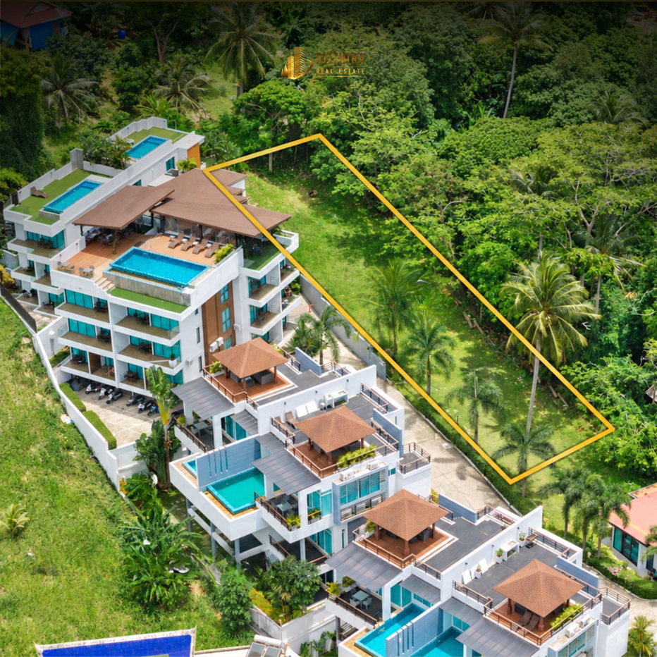 รูป ขายที่ดินภูเก็ตบนเนินกะรน 920 ตร.ม. วิวทะเล เหมาะสร้าง Luxury Pool Villa ภูเก็ต - รูปที่ 8/10