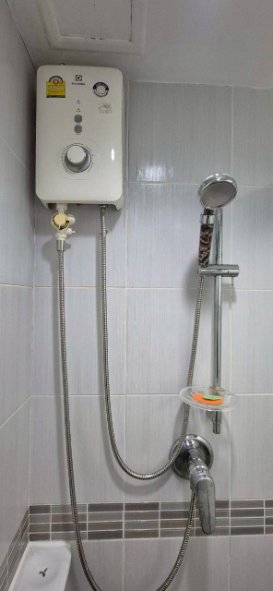 รูป ให้เช่าห้องแต่งพร้อม เฟอร์ครบ ห้องใหญ่ วิวดี ราคาถูก ใกล้ ARL และ MRT สถานีหัวหมาก - รูปที่ 14/16