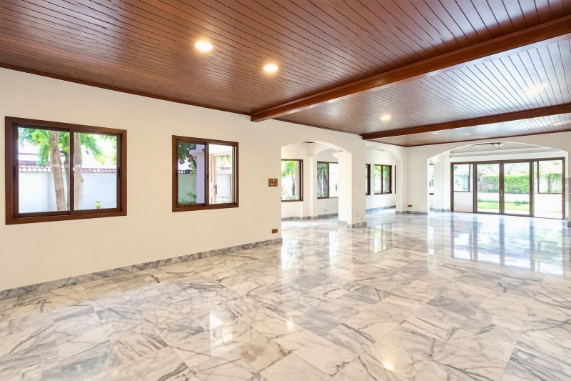 รูป 261004kotans ให้เช่า บ้าน 4-5นอน 5 น้ำ 150ตร.ว. 500ตร.ม. MRTไทรม้า 540ม. รัตนาธิเบศร์-ท่าอิฐ บ้านหรู 2 ชั้นจัดเต็มเฟอร์ฯ เครื่องใช้ไฟฟ้า - รูปที่ 3/8
