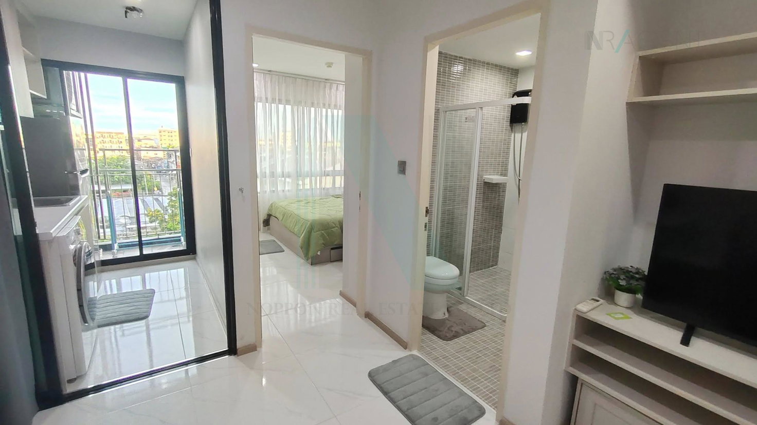 รูป ให้เช่าคอนโด วินน์ คอนโด พหลโยธิน 52 อาคาร B ชั้น 6 1 ห้องนอน ขนาด 28 ตรม ใกล้ Big C สะพานใหม่ - รูปที่ 3/8