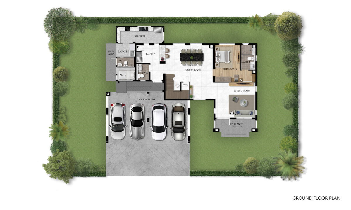รูป 🏡✨ ขายบ้านเดี่ยวมือ 1 แปลงหัวมุม Perfect Masterpiece พระราม 9–กรุงเทพกรีฑา | The Signature by Masterpiece - รูปที่ 6/7
