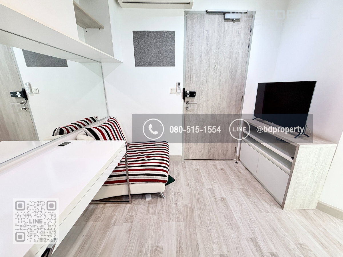 รูป Bestdeal ให้เช่า Studio 22ตรม.ราคา 13,000/เดือนเท่านั้น เฟอร์นิเจอร์และเครื่องใช้ไฟฟ้าครบ “IDEO MOBI RAMA 9” ใกล้MRT และ เซ็นทรัลพระราม 9 เพียง 80 ม. - รูปที่ 3/10